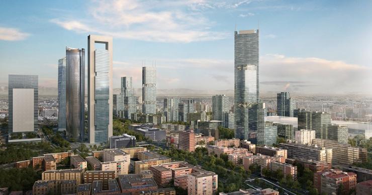 Madrid proyecta el que podría convertirse en el rascacielos más alto de la Unión Europea