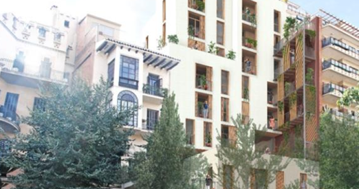 Barcelona invierte 3 millones en la construcción de 14 viviendas de alquiler asequible en Vallcarca