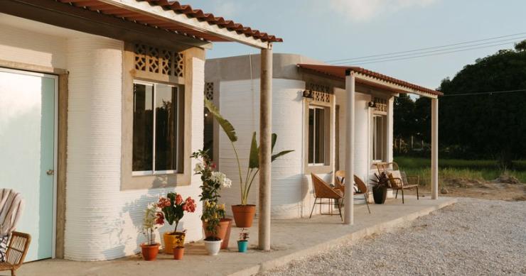 El primer poblado construido íntegramente por impresoras 3D ya tiene sus primeras casas