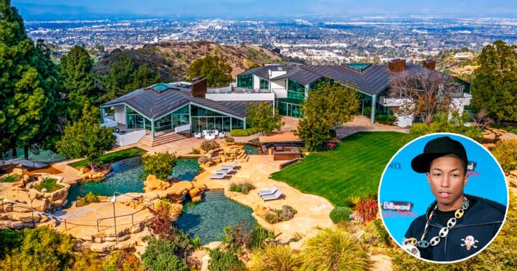 Pharrell Williams cierra la venta de este casoplón en Beverly Hills con una seria rebaja