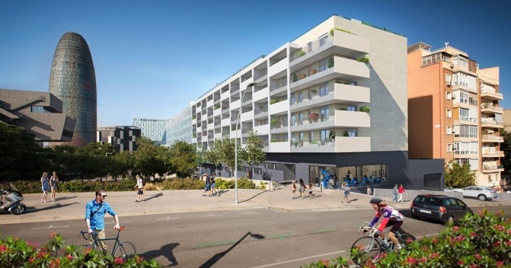 El precio del m2 de obra nueva en Barcelona roza los 5.000 euros en 2019, un 7,1% más