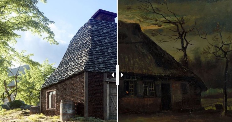 Así serían 7 edificios de cuadros famosos en la vida real (Van Gogh aparece en el listado)