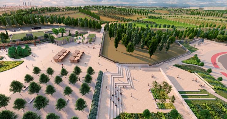 Aprobadas las obras del parque de Valdebebas y la renovación de la Colonia de Villaverde en Madrid