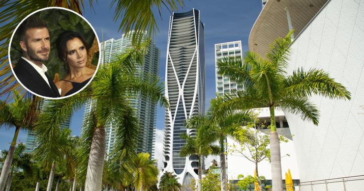 Los Beckham se compran una vivienda en un edificio de Zaha Hadid en Miami