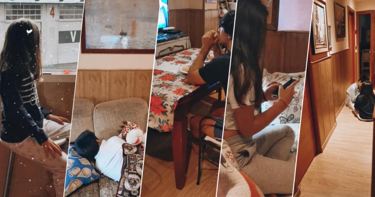 Así es el confinamiento con 13 personas en casa (y un perro)