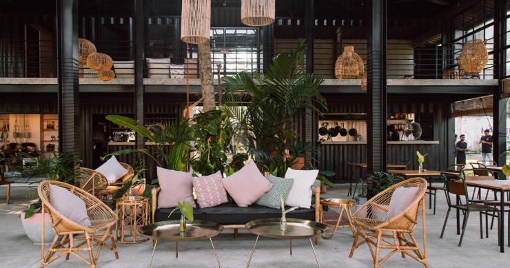 Un refugio en la jungla de Sri Lanka construido con contenedores de transportes