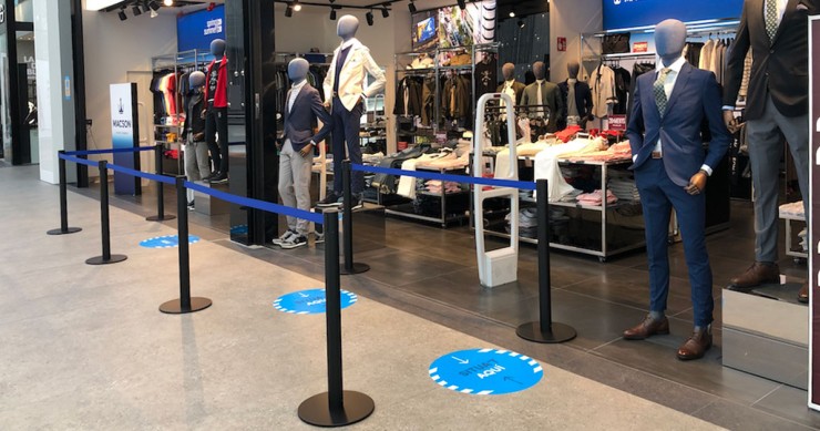 Así se prepara un centro comercial para su reapertura y la ‘nueva normalidad’