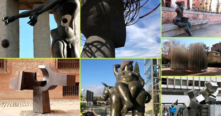 Un paseo por la escultura abstracta pública distribuida por Madrid