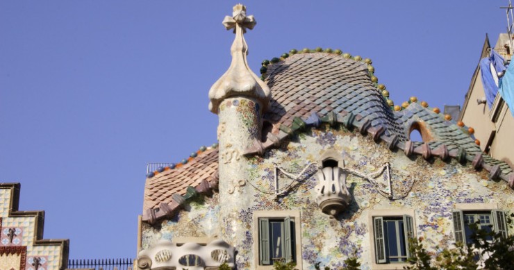 Casa Batlló di Antonio Gaudí a Barcellona / Gtres