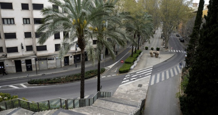 Strade vuote di Maiorca / Gtres