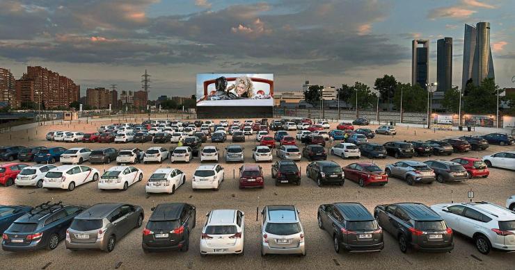 Los autocines salvan al séptimo arte: el coronavirus resucita esta forma de consumir cine