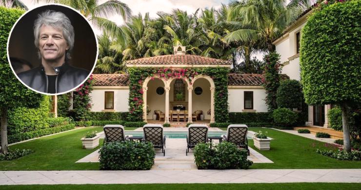 Jon Bon Jovi se muda de mansión en Palm Beach por 36,6 millones