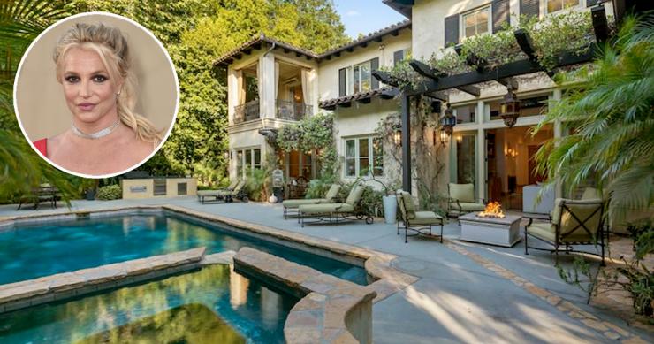 La antigua mansión de Britney Spears en Beverly Hills sale de nuevo al mercado