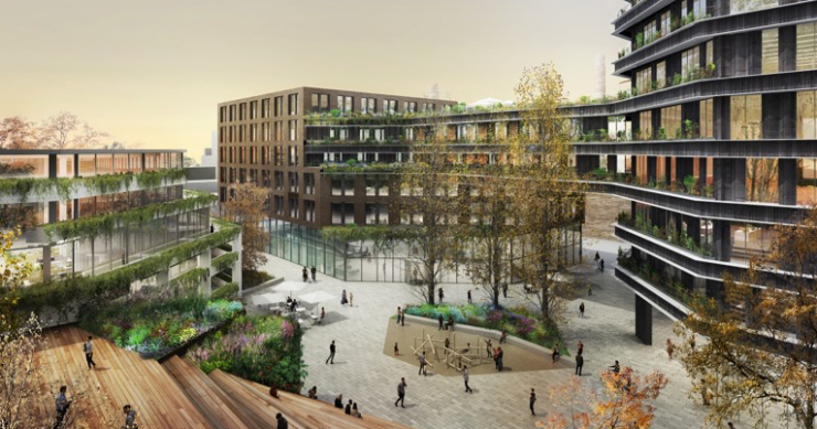 Hines, a por el nuevo ‘El Dorado’ del 22@: se alía con los dueños de Zanini para levantar 30.000 m2 de oficinas