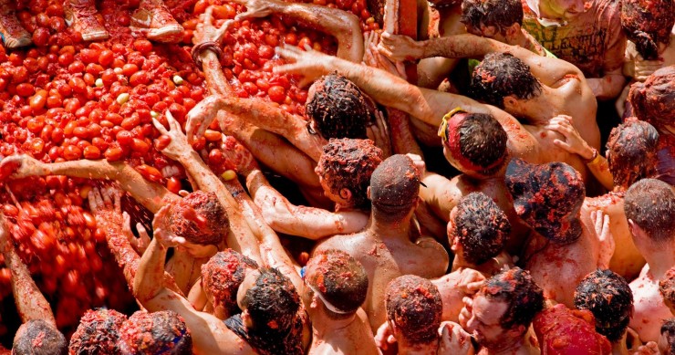 Die größte Tomatenschlacht der Welt findet dieses Jahr nicht statt / Agefotostock