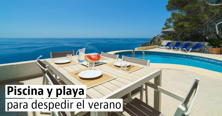15 casas con piscina para el último chapuzón del verano