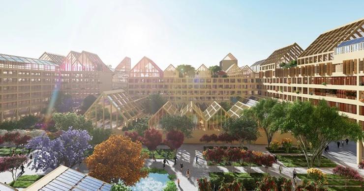 El innovador proyecto de ciudad poscovid de un estudio de Barcelona para una urbe china