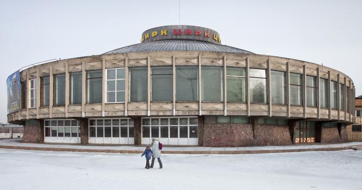 La particular arquitectura comunista que aún pervive en las ciudades de Siberia