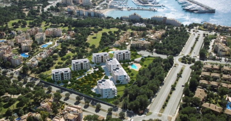 Imatge de diverses promocions d'habitatges a la costa espanyola. / Taylor Wimpey