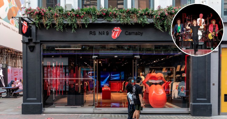 Los Rolling Stones estrenan su primera tienda oficial en el Soho de Londres