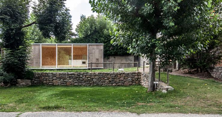 Esta casa prefabricada sirve de refugio para el fin de semana por 36.000 euros