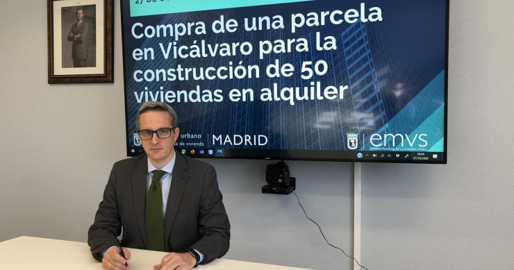 Madrid construirá 50 nuevas viviendas protegidas de alquiler en Vicálvaro