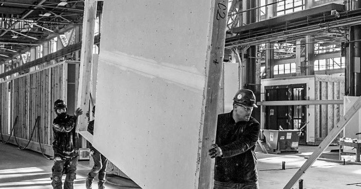 Las grandes promotoras y constructoras se unen para impulsar la industrialización en el residencial