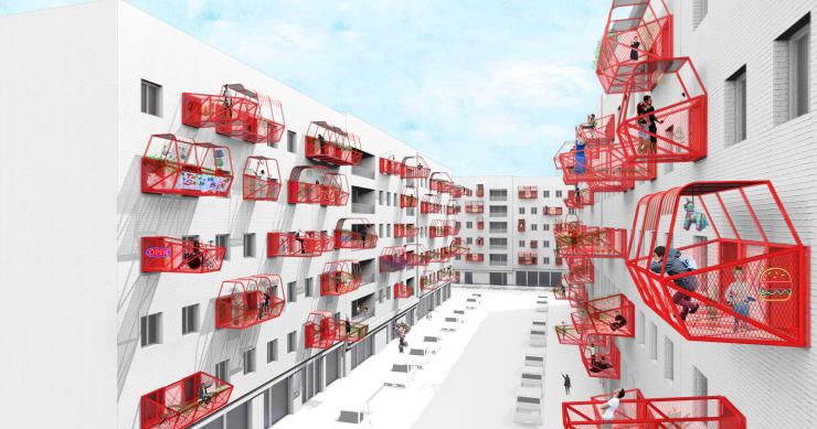 Esta terraza prefabricada que parece de Ikea es un proyecto español y está arrasando en redes