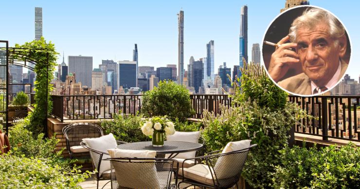 El antiguo ático del compositor Leonard Bernstein vuelve al mercado 40 años después