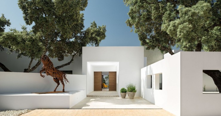 Die ruhig gelegene Luxusvilla in der Landschaft von Andalusien steht zum Verkauf
