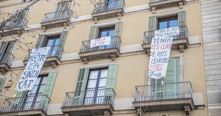 Un juzgado de Barcelona investiga a un sindicato de la vivienda como posible organización criminal