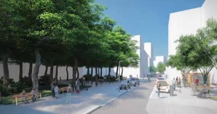 Así será la remodelación del ámbito Joaquín Costa (Madrid) tras el derribo del puente
