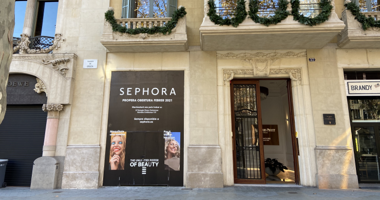 El gigante del lujo LVMH desafía al covid en Barcelona: abre un ‘flagship’ de Sephora en Paseo de Gracia