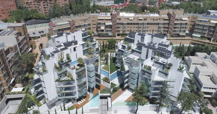 Inmobiliaria Tiuna finaliza su proyecto de pisos de lujo Madroños tras invertir 80 millones