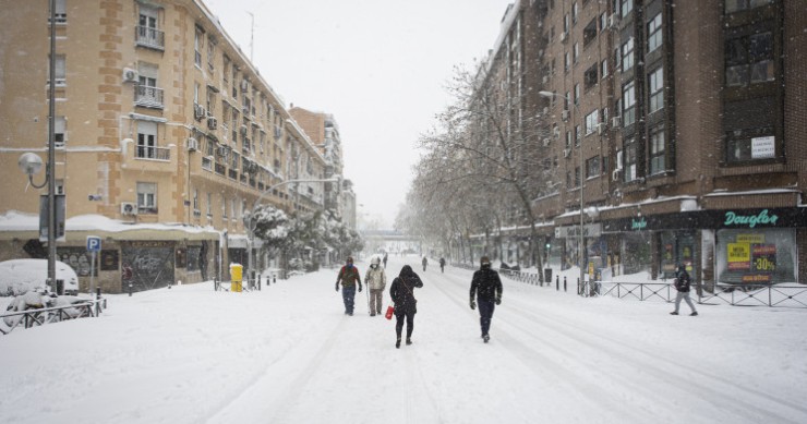 Madrid, col·lapsada per la gran nevada / Gtres