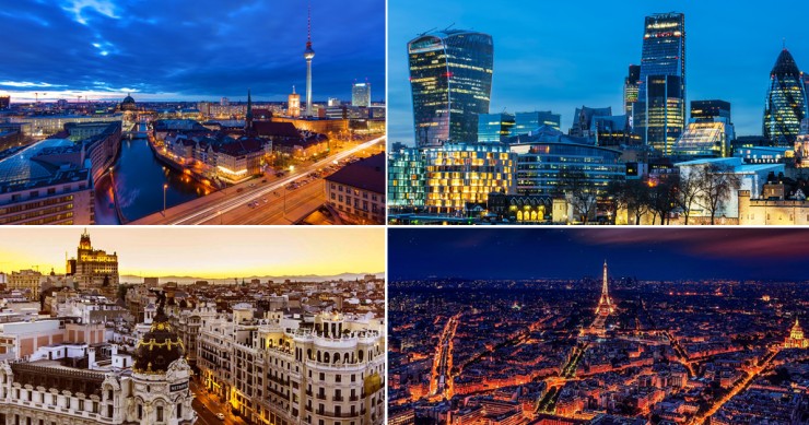 Las ciudades europeas que despiertan más interés entre los grandes inversores inmobiliarios en 2021