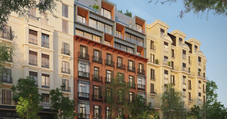 Santa Engracia 42, la transformación de un edificio histórico de Madrid en impresionantes pisos de lujo