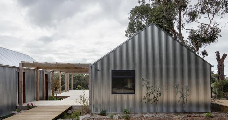 Esta original vivienda situada en la costa australiana es ecológica y flexible