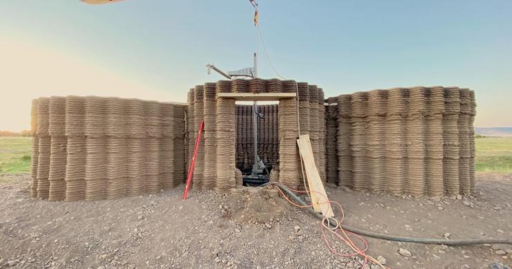 Casa Covida, una cabaña experimental impresa en 3D para aislarse en tiempos de pandemia