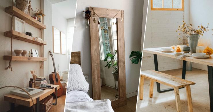 Las ventajas de la madera reciclada y cómo integrarla en cualquier parte de tu hogar
