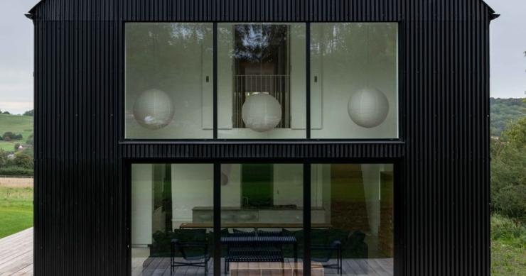 Una transformación increíble en la campiña inglesa: esta vivienda antes era un granero