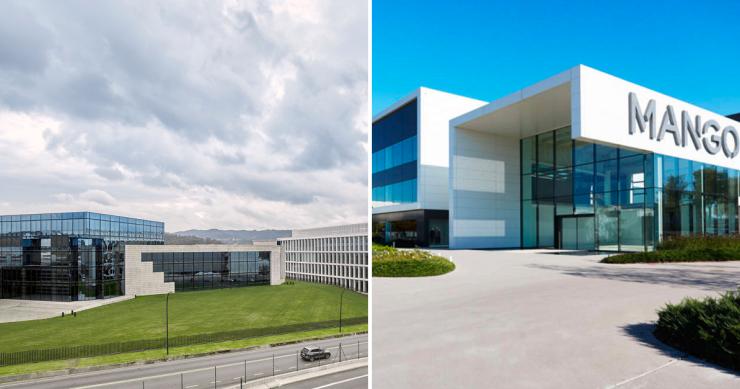 Inditex refuerza su sede en Arteixo y Mango invierte 42 millones en sus oficinas de Barcelona
