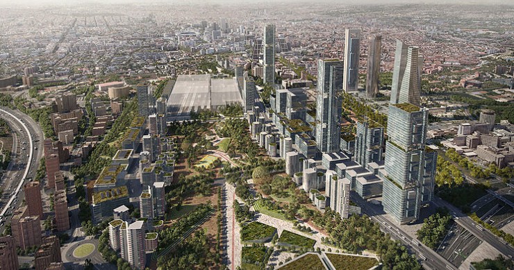 Madrid busca inversor para promover 170.000 m2 en Madrid Nuevo Norte