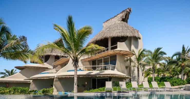 Un espectacular desarrollo de lujo en la costa mexicana inspirado en la obra de Frank Lloyd Wright