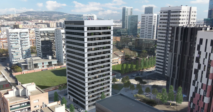 Aedas, Lar y Primonial inician su primera promoción de 'build-to-rent' en Barcelona