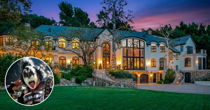 La estrella del rock Gene Simmons (Kiss) sube el precio de su mansión en Beverly Hills a 20,8 millones