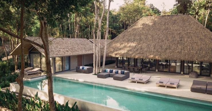 Un espectacular resort de casas prefabricadas de lujo en un entorno paradisíaco