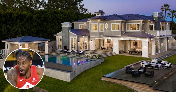 La estrella de la NBA Kawhi Leonard se ha comprado esta mansión en Los Ángeles por 14,3 millones