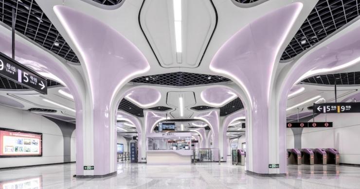 La primera línea de metro totalmente automatizada en China abre al público