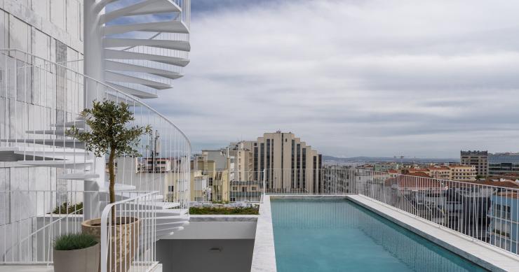 Así es el lujoso Castilho 203, el edificio donde Cristiano Ronaldo compró su ático de lujo y está todo vendido